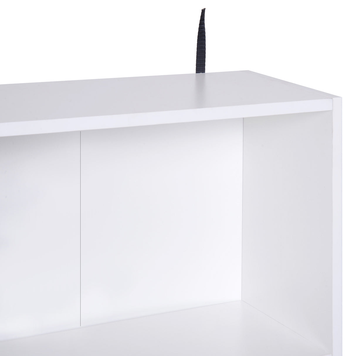 easycomfort easycomfort mobiletto libreria con piedini in legno di pino bianco 80x23 5x123cm ean 8054144130347