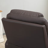 easycomfort easycomfort poltrona alzapersona reclinabile fino a 135 con portabicchieri telecomando e poggiapiedi 88x92x106 cm marrone