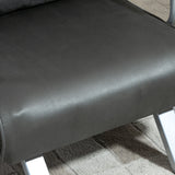 easycomfort easycomfort poltrona letto singolo 3 in 1 con schienale reclinabile su 5 livelli e cuscino divano letto singolo pieghevole per soggiorno e salotto in pelle scamosciata e metallo 65x69x80 cm grigio ean 8055776911588