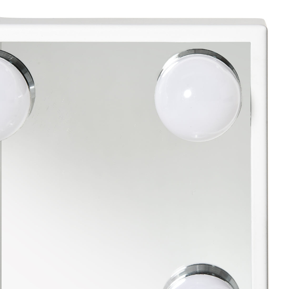 easycomfort easycomfort specchio trucco illuminato inclinabile con 12 luci led e luminosita regolabile 32 8lx11x47 4cm