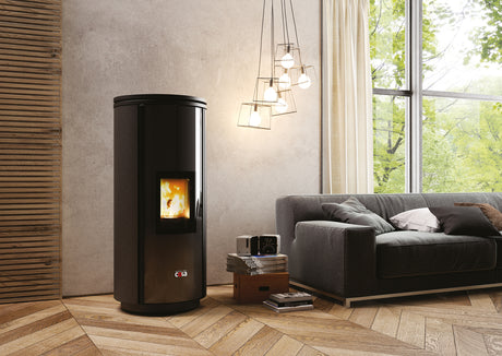 immagine-1-anselmo-cola-stufa-a-pellet-ventilata-anselmo-cola-elegant-827-kw-in-acciaio-colore-corten