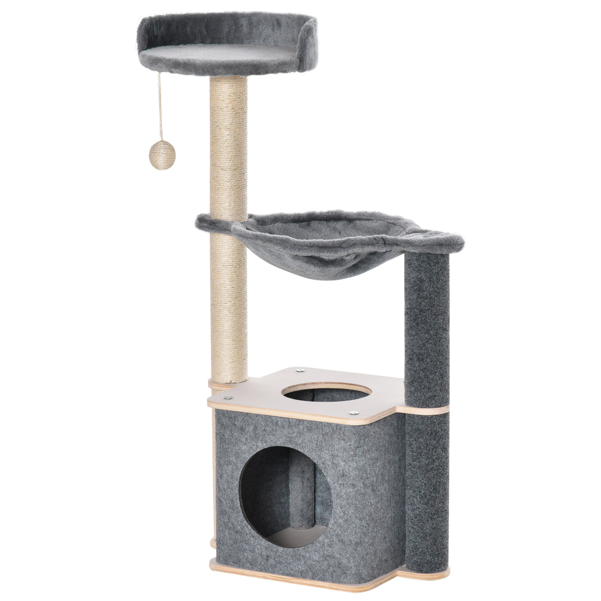 immagine-1-easycomfort-easycomfort-albero-tiragraffi-multilivello-per-gatti-adulti-palestra-per-gatti-con-casetta-amaca-cuccia-e-corde-in-sisal-48x34x95cm-grigio