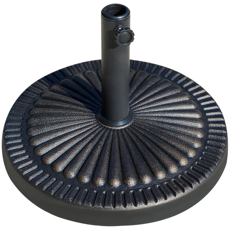 immagine-1-easycomfort-easycomfort-base-per-ombrellone-rotonda-da-14-28kg-in-resina-con-decorazione-per-pali-da-38mm-e-48mm-44x33cm-bronzo