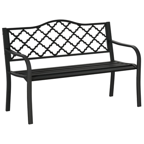 immagine-1-easycomfort-easycomfort-panchina-da-esterno-2-posti-in-acciaio-e-ghisa-con-braccioli-e-schienale-decorato-128x58-5x89cm-nero