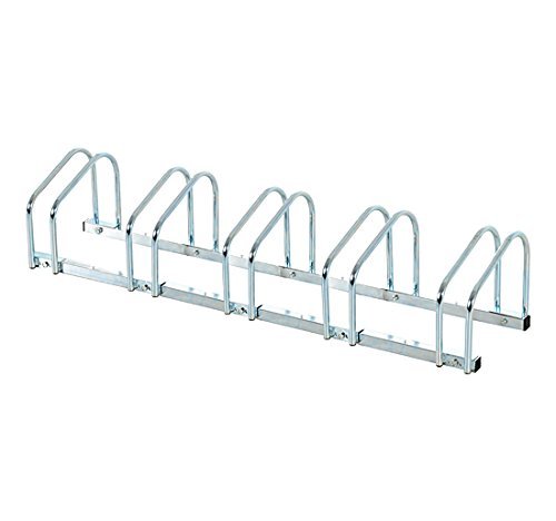 immagine-1-easycomfort-easycomfort-rastrelliera-portabiciclette-per-5-biciclette-tubi-dacciaio-argento-ean-8054111841801