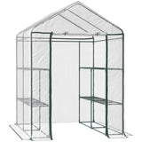immagine-1-easycomfort-easycomfort-serra-da-giardino-esterno-in-pvc-trasparente-serra-da-balcone-con-scaffali-per-piante-orto-1-43-x-1-43-x-1-95m-ean-8054111841405