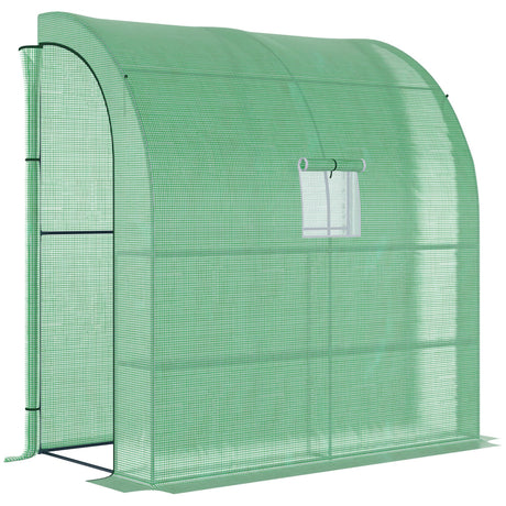 immagine-1-easycomfort-easycomfort-serra-da-parete-con-2-ripiani-per-piante-e-fiori-in-acciaio-e-pe-200x100x215-cm-verde