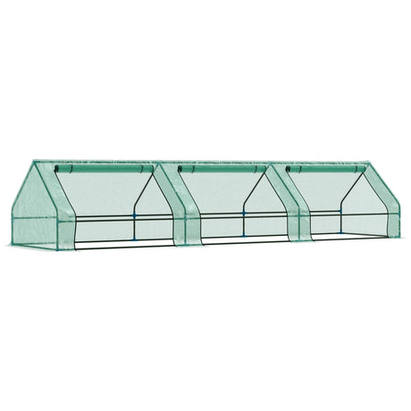 immagine-1-easycomfort-easycomfort-serra-per-piante-fiori-ortaggi-colivazione-da-giardino-balcone-con-tubi-di-acciaio-e-copertura-in-polietilene-con-3-porte-verde-400cm-x-100cm-x-80cm-ean-8054111848282