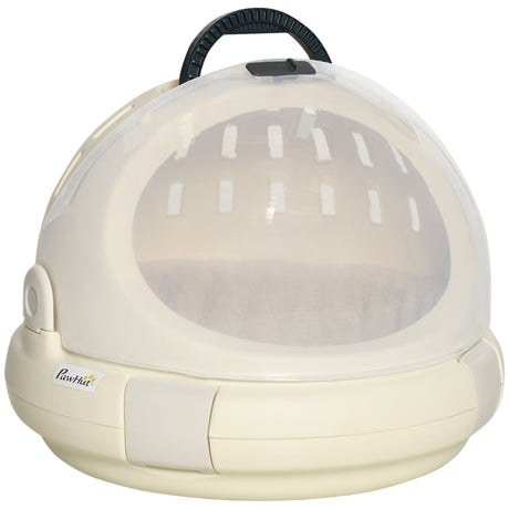 immagine-1-easycomfort-easycomfort-trasportino-cuccia-per-gatti-rotondo-con-peluche-interno-e-fermo-41x35-2cm-beige
