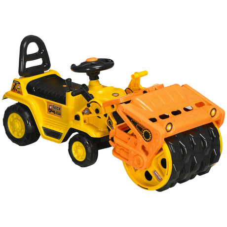 immagine-1-easycomfort-easycomfort-trattore-per-bambini-3-4-anni-con-rullo-compressore-e-spazio-portaoggetti-88x33x37-cm-giallo-e-nero