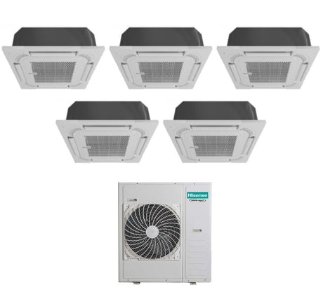 immagine-1-hisense-climatizzatore-condizionatore-hisense-penta-split-a-cassetta-99999-con-5amw125u4rta-r-32-90009000900090009000-con-telecomando-di-serie-e-pannello-incluso