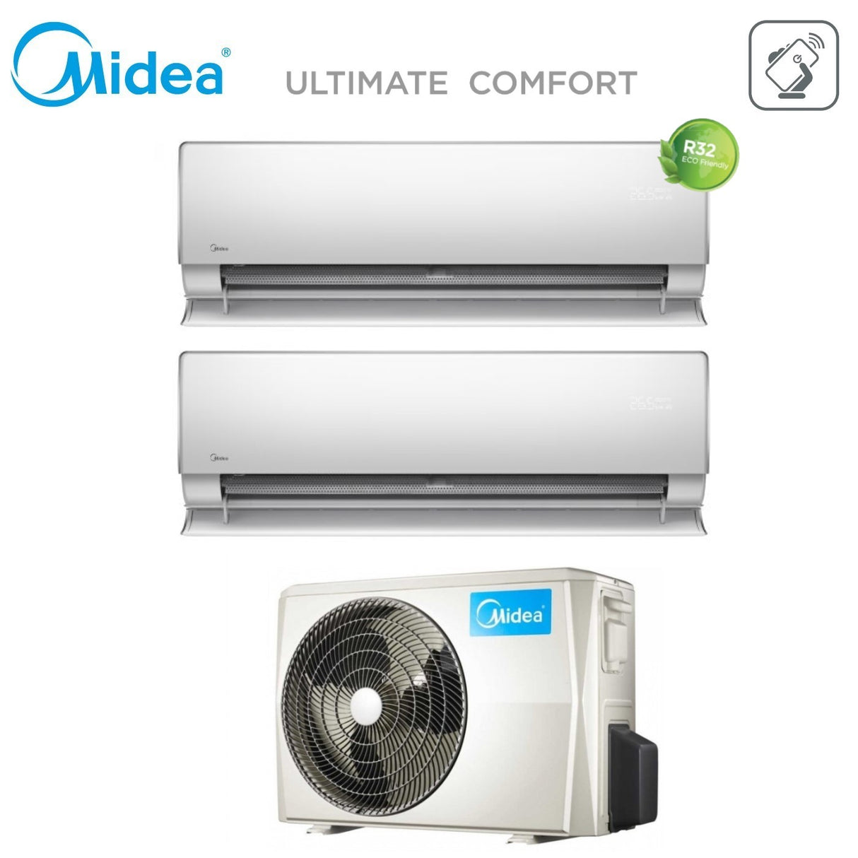 immagine-1-midea-climatizzatore-condizionatore-midea-dual-split-inverter-serie-ultimate-comfort-1212-con-m2o-18fn8-q-r-32-wi-fi-integrato-1200012000-ean-8059657017383