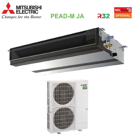 immagine-1-mitsubishi-electric-climatizzatore-condizionatore-mitsubishi-electric-canalizzato-canalizzabile-inverter-media-prevalenza-34000-btu-pead-m100ja-puz-m100vka-monofase-r-32-wi-fi-optional