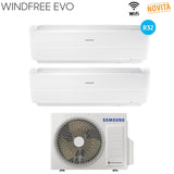 immagine-1-samsung-climatizzatore-condizionatore-samsung-dual-split-inverter-serie-windfree-evo-912-con-aj040ncj2eg-r-32-wi-fi-integrato-900012000-ean-8059657019462