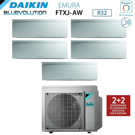 immagine-2-daikin-climatizzatore-condizionatore-daikin-bluevolution-penta-split-inverter-serie-emura-white-iii-999915-con-5mxm90n-r-32-wi-fi-integrato-900090009000900015000-colore-bianco-garanzia-italiana