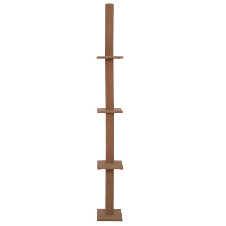 immagine-2-easycomfort-easycomfort-albero-tiragraffi-per-gatti-228-260-cm-con-4-livelli-e-colonna-rivestita-in-corda-marrone-ean-8054111848275
