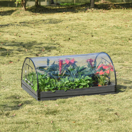 immagine-2-easycomfort-easycomfort-mini-serra-da-giardino-o-balcone-per-piante-e-fiori-con-fioriera-e-copertura-in-pvc-trasparente-120x79x53cm-ean-8054144130569