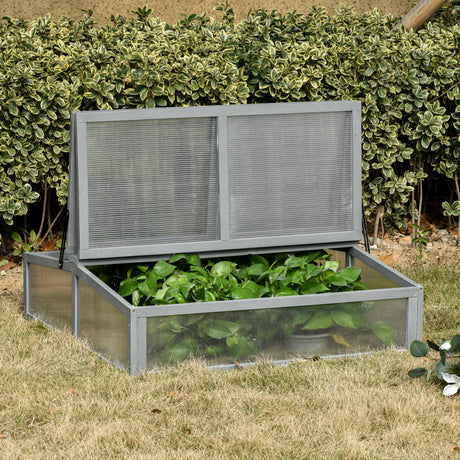 immagine-2-easycomfort-easycomfort-mini-serra-in-legno-e-policarbonato-serre-agricole-prezzi-da-balcone-o-da-giardino-grigia-90x92x28cm-ean-8054144138930
