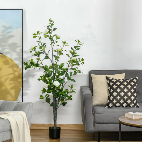 immagine-2-easycomfort-easycomfort-pianta-finta-albero-camelia-con-vaso-e-25-fiori-per-interno-ed-esterno-altezza-150cm