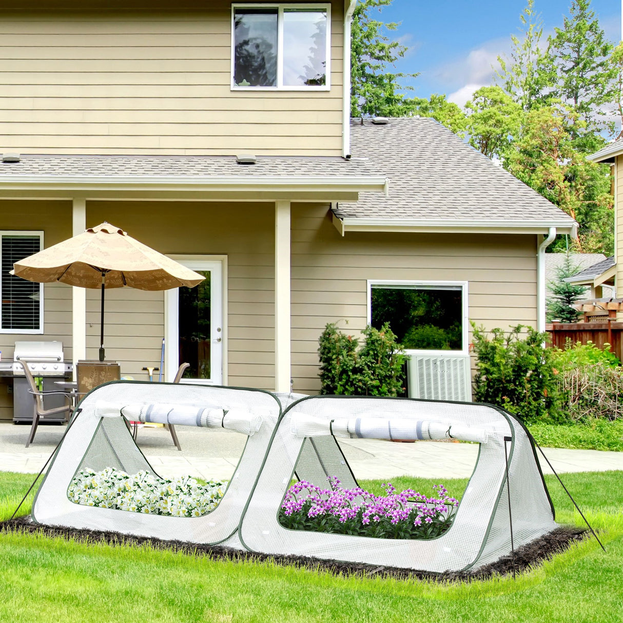 immagine-2-easycomfort-easycomfort-serra-da-giardino-serre-agricole-prezzi-pieghevole-4-porte-a-cerniera-e-sacca-di-trasporto-ean-8054144132242