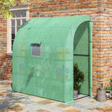 immagine-2-easycomfort-easycomfort-serra-da-parete-con-2-ripiani-per-piante-e-fiori-in-acciaio-e-pe-200x100x215-cm-verde
