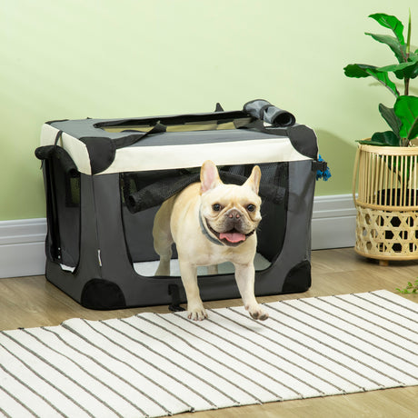 immagine-2-easycomfort-easycomfort-trasportino-per-cani-e-gatti-fino-4kg-pieghevole-con-3-aperture-e-cuscino-60x41x41cm-grigio