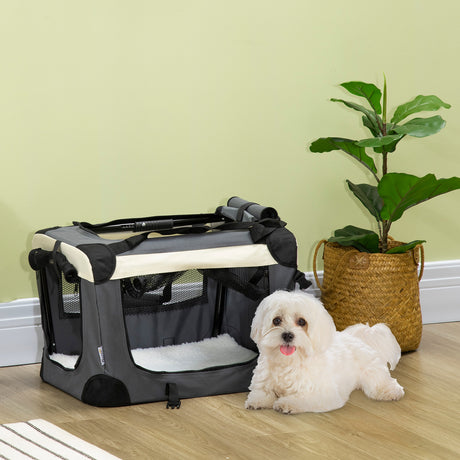 immagine-2-easycomfort-easycomfort-trasportino-per-cani-toy-e-gatti-fino-4kg-pieghevole-con-3-aperture-e-cuscino-50-5x33-5x35cm-grigio
