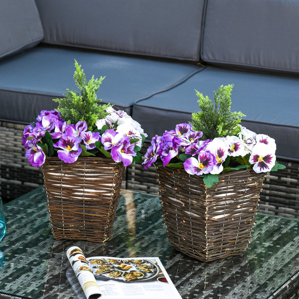 immagine-2-easycomfort-easycomfort-vaso-fiori-finti-di-phalaenopsis-viola-e-bianchi-pianta-finta-alta-45cm-ean-8054111847780