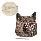 immagine-3-easycomfort-easycomfort-cuccia-per-gatti-cesta-per-gatti-adulti-fino-4-5kg-cesta-in-vimini-sintetico-a-forma-di-gatto-marrone