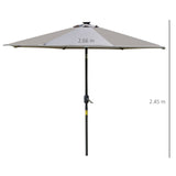 immagine-3-easycomfort-easycomfort-ombrellone-inclinabile-con-apertura-a-manovella-e-luci-led-a-pannello-solare-grigio-266x245cm