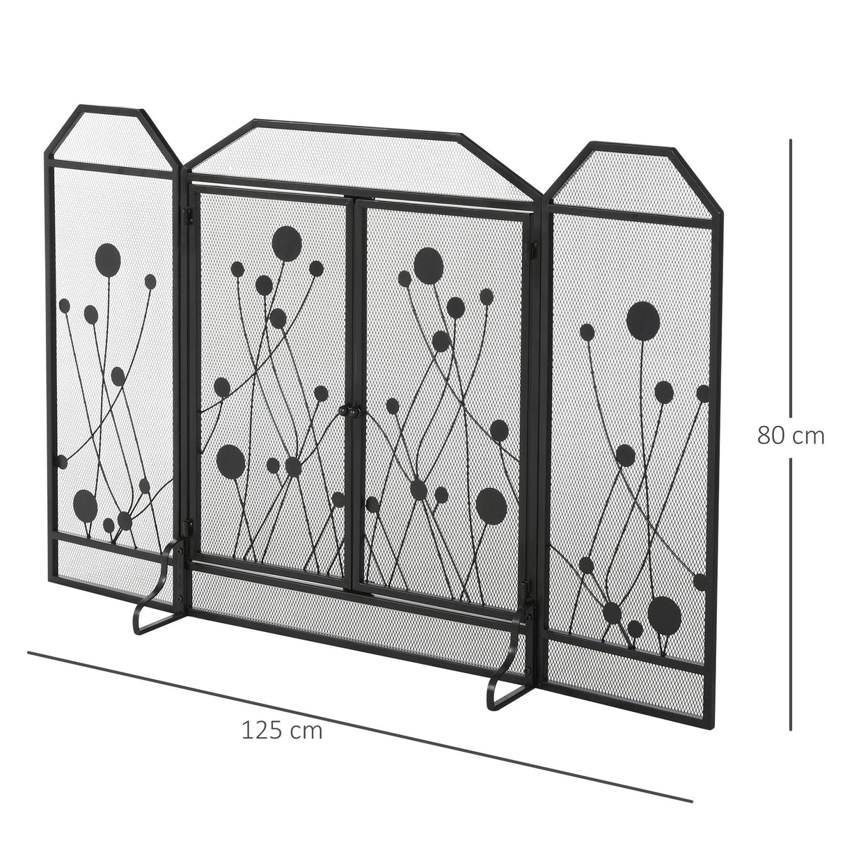 immagine-3-easycomfort-easycomfort-parascintille-pieghevole-per-camino-in-acciaio-nero-con-2-porte-a-chiusura-magnetica-125x80cm-ean-8054111845625