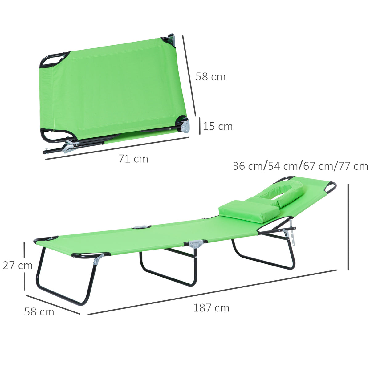 immagine-3-easycomfort-easycomfort-sdraio-pieghevole-con-foro-per-viso-e-cuscini-in-acciaio-e-tessuto-oxford