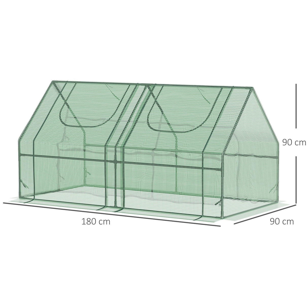 immagine-3-easycomfort-easycomfort-serra-per-piante-orto-con-2-coperture-in-pe-e-pvc-struttura-in-acciaio-verde-180x90x90cm