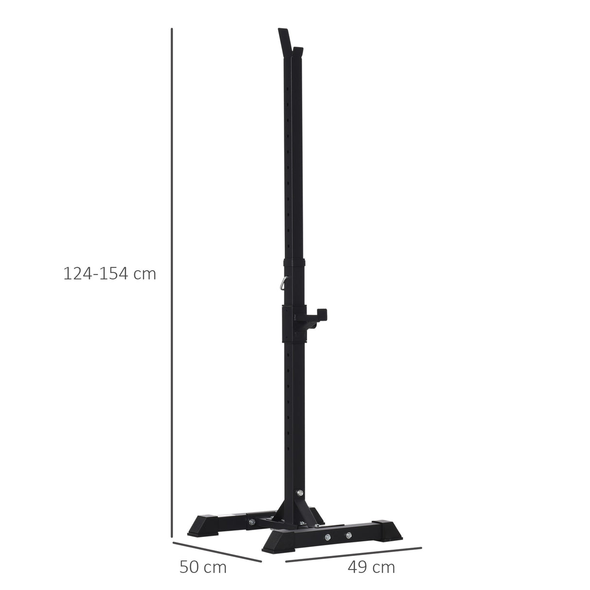 immagine-3-easycomfort-easycomfort-set-di-2-rack-supporto-per-bilanciere-in-acciaio-altezza-regolabile-su-12-livelli-50x49x124-154cm-nero
