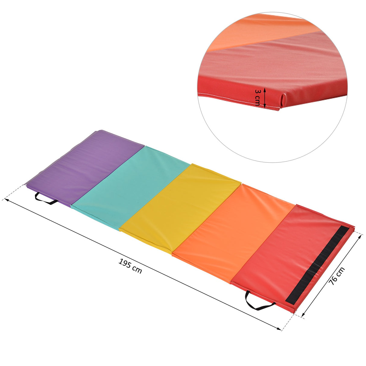 immagine-3-easycomfort-easycomfort-tappetino-fitnessyoga-per-palestra-e-casa-con-5-pannelli-colorati-e-pieghevoli-imbottitura-in-epe-195x76x3-cm-ean-8054111845502