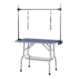 immagine-3-easycomfort-easycomfort-tavolo-da-toelettatura-per-cani-e-gatti-con-barra-in-acciaio-regolabile-e-vassoio-porta-attrezzi-107-x-60-x-170cm-ean-8054144137957