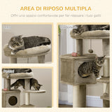 immagine-4-easycomfort-easycomfort-albero-tiragraffi-per-gatti-con-pali-in-sisal-lettino-casetta-e-piattaforme-55x55x94-cm-marrone