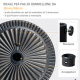 immagine-4-easycomfort-easycomfort-base-per-ombrellone-rotonda-da-14-28kg-in-resina-con-decorazione-per-pali-da-38mm-e-48mm-44x33cm-bronzo
