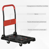 immagine-4-easycomfort-easycomfort-carrello-pieghevole-da-trasporto-in-acciaio-e-pp-con-ruote-max-150kg-70x52-5x90cm-nero-e-rosso