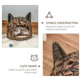 immagine-4-easycomfort-easycomfort-cuccia-per-gatti-cesta-per-gatti-adulti-fino-4-5kg-cesta-in-vimini-sintetico-a-forma-di-gatto-marrone