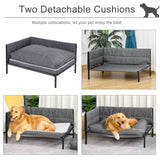 immagine-4-easycomfort-easycomfort-lettino-morbido-cuccia-per-cani-grandi-grigio-93-5x69x48-5cm