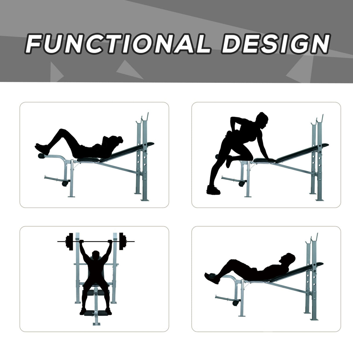 immagine-4-easycomfort-easycomfort-panca-piana-sollevamento-pesi-e-addominali-regolabile-con-porta-bilanciere