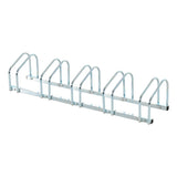immagine-4-easycomfort-easycomfort-rastrelliera-portabiciclette-per-5-biciclette-tubi-dacciaio-argento-ean-8054111841801