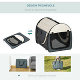 immagine-4-easycomfort-easycomfort-trasportino-cuccia-da-trasporto-per-cani-gatti-e-animali-domestici-61x46x51cm-grigio-ean-8054111845717