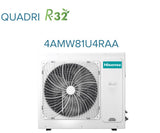 immagine-4-hisense-climatizzatore-condizionatore-hisense-quadri-split-a-cassetta-9999-con-4amw81u4raa-r-32-wi-fi-optional-9000900090009000-con-telecomando-e-pannello-incluso-novita