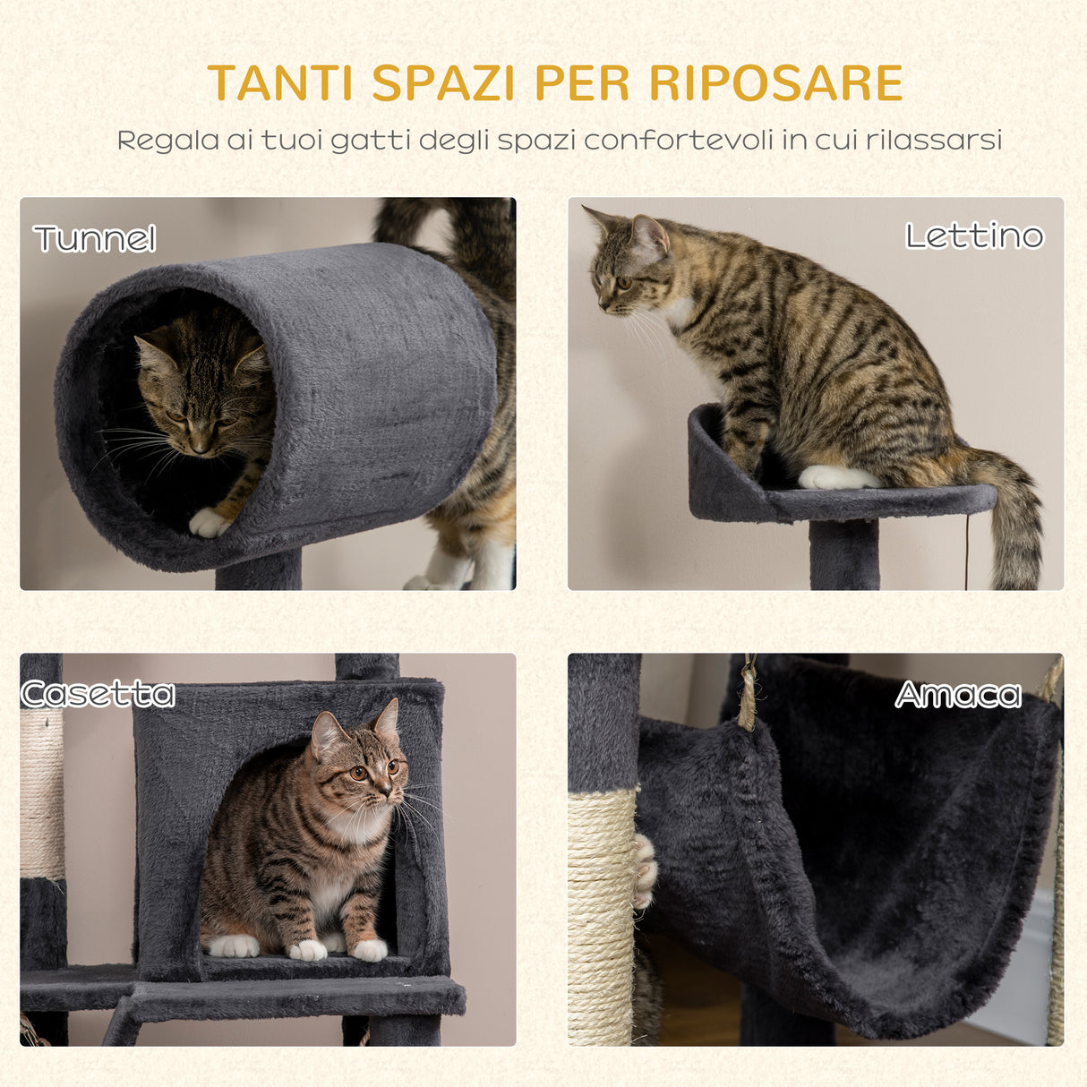 immagine-5-easycomfort-easycomfort-albero-per-gatti-con-tiragraffi-per-gatti-casetta-per-gatti-amaca-letto-tunnel-e-pallina-48x48-x125-cm-grigio-scuro