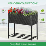 immagine-5-easycomfort-easycomfort-fioriera-effetto-vimini-con-ripiano-grigio-70cm-x-30cm-x-72cm-ean-8054144132303