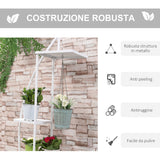 immagine-5-easycomfort-easycomfort-fioriera-in-metallo-a-5-ripiani-2-pezzi-per-interni-ed-esterni-53x33x154cm-bianco