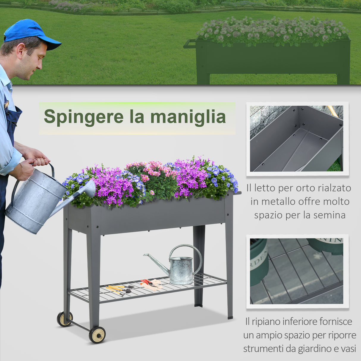 immagine-5-easycomfort-easycomfort-portapiante-fioriera-da-esterno-in-metallo-con-mensola-ruote-e-maniglia-ean-8054111849517