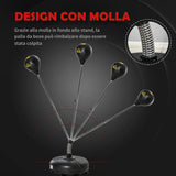 immagine-5-easycomfort-easycomfort-sacco-da-boxe-ad-altezza-regolabile-guanti-inclusi-in-pe-e-metallo-45x45x133-151cm-oro